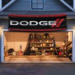 Dodge Banner 2x8 ft Car Hellcat flag Show Man Cave Garage Wall Decor Large Sign Garden Outdoor Indoor Banner