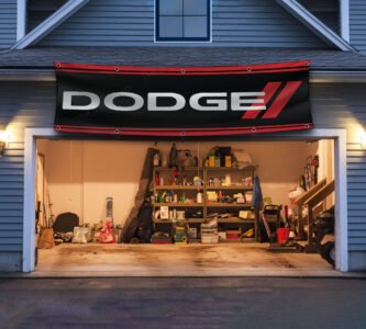 Dodge Banner 2x8 ft Car Hellcat flag Show Man Cave Garage Wall Decor Large Sign Garden Outdoor Indoor Banner