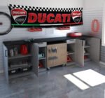 Ducati Corse Banner 2x8 ft Motorcycle Racing car flag Show Man Cave Garage Wall Decor Large Sign Garden Outdoor Indoor Banner