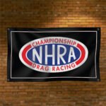 NHRA Drag Racing 3x5 ft Flag Championship Banner Hot Rod National Association Wall Decor Garage Workshop Display (Copy)