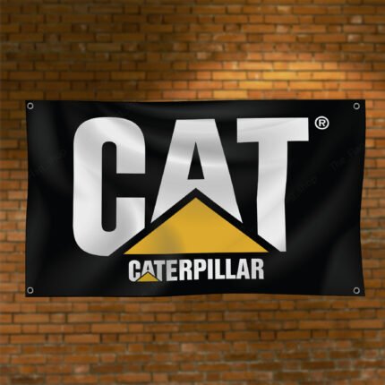 caterpillar flag banner 3x5ft