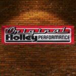 Holley Original Performance 2x8ft Banner Racing Car Man Cave Wall Decor Flag