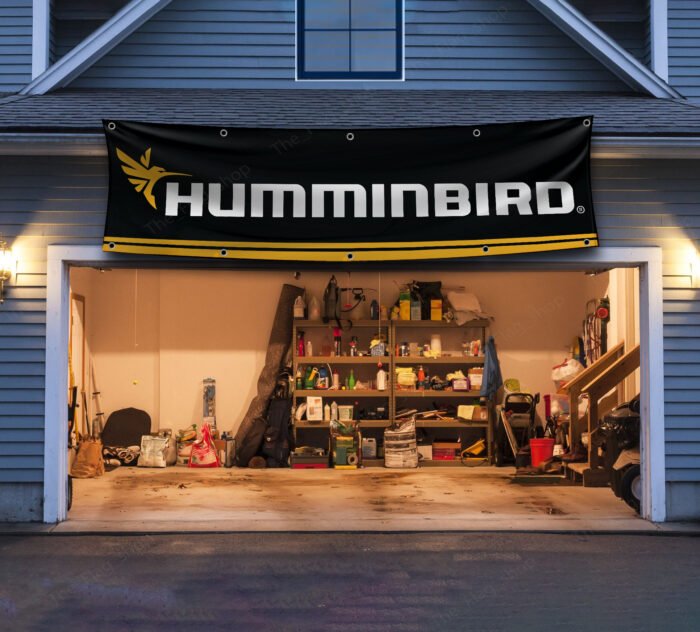 "Show your passion for fishing and cutting-edge sonar technology with this 2x8 ft Humminbird Banner. Featuring the iconic Humminbird logo, this high-quality flag is perfect for fishing shows, man caves, garages, or retail displays. Crafted from durable, weather-resistant materials, it ensures vibrant colors and long-lasting performance for both indoor and outdoor use. Whether you're an avid angler, a fan of Humminbird's advanced fish-finding systems, or looking to enhance your space, this banner adds a professional and stylish touch. Perfect for showcasing your love for fishing and the tools that make it unforgettable."