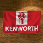 Kenworth Trucks Banner 3x5ft Big Rig RUMPUS Flag Garage Man Cave Wall Decor Sign