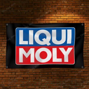 Liqui Moly Banner Flag 3x5 ft Car Racing Show Man Cave Garage Wall Sign Decor
