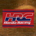 Honda HRC Racing Banner Flag 3x5 ft Car Show Garage Man Cave Wall Decor Sign