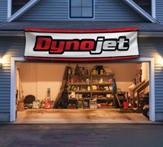 "Enhance your space with this 2x8 ft Dynojet flag banner, perfect for motorcycle enthusiasts and performance parts fans. Featuring bold Dynojet branding and sleek graphics, this banner is an ideal addition to garages, workshops, man caves, or motorcycle show displays. Crafted from durable, high-quality materials, it ensures vibrant colors and long-lasting appeal, suitable for both indoor and outdoor use. Show off your passion for motorcycle tuning and high-performance parts with this eye-catching banner that celebrates Dynojet’s reputation for precision and power. Whether you’re a racer, mechanic, or enthusiast, this Dynojet flag is the ultimate wall décor sign for those who demand performance and style."
