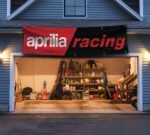 aprilia racing flag banner 2x8ft