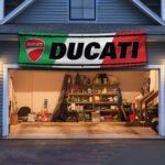 Ducati Italy Banner 2x8 ft Motorcycle Racing car flag Show Man Cave Garage Wall Decor Large Sign Garden Outdoor Indoor Banner