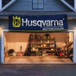 Husqvarna Motorcycles Banner Flag 2x8ft Tools Shop Workshop Garage Man Cave Wall Decor Sign