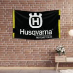 Husqvarna Banner Flag 3x5ft Tools Shop Workshop Garage Man Cave Wall Decor Sign