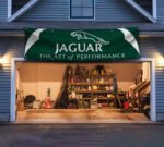 Jaguar The Art of Performance 2x8ft Banner Flag Racing Car Show Garage Man Cave Wall Decor Sign