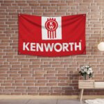 Kenworth Trucks Banner 3x5ft Big Rig RUMPUS Flag Garage Man Cave Wall Decor Sign