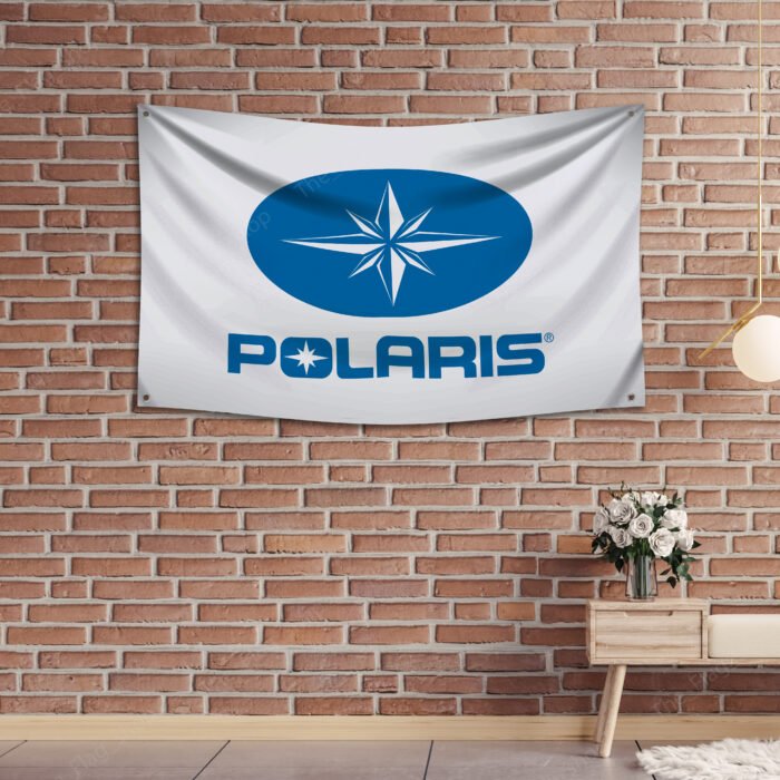 Add some racing flair to your space with the Polaris Flag 3x5FT and let your passion for off-roading shine. Whether it's hanging in your man cave, garage, or displayed at an event, this bold, high-quality banner will make a statement. Order yours today and give your space a professional, motorsport-inspired touch!