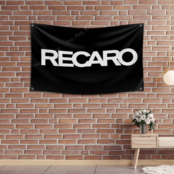 RECARO Gaming Seats Banner Flag 3x5 ft – Store, Shop, Car, Man Cave Wall Decor Sign