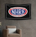 NHRA Drag Racing 3x5 ft Flag Championship Banner Hot Rod National Association Wall Decor Garage Workshop Display (Copy)