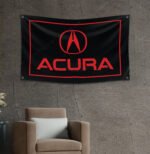 "Upgrade your space with this 3x5 ft Acura Honda flag banner, perfect for man caves, garages, garden décor, or indoor and outdoor displays. Featuring bold, high-quality designs, it’s the ultimate wall decoration for car enthusiasts and Honda fans."