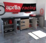 aprilia racing flag banner 2x8ft