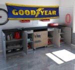 Goodyear Tires Racing Banner Flag 2x8 ft Car Show Garage Man Cave Wall Decor Sign