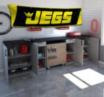 Jegs Racing Flag Banner 2x8ft JEG'S Racing Drag Car Man Cave Flag Wall Decor Sign