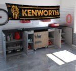 Kenworth Banner 2X8Ft Trucks Big Rig RUMPUS Flag Garage Man Cave Wall Decor Sign