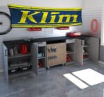 KLIM Banner Flag 2x8 Ft Motorcycle Dirt Bike Snowmobile Man Cave Wall Decor