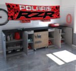 Polaris RZR Banner 2x8 FT – Off-Road Racing, Car Show, Dirt Track Competitions, Garage, Man Cave Wall Decor Sign