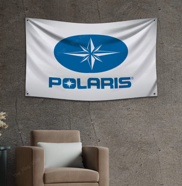 Add some racing flair to your space with the Polaris Flag 3x5FT and let your passion for off-roading shine. Whether it's hanging in your man cave, garage, or displayed at an event, this bold, high-quality banner will make a statement. Order yours today and give your space a professional, motorsport-inspired touch!