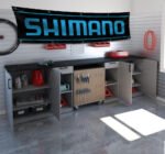 Shimano Banner 2x8ft – Fishing Flag, Cycling Equipment, Man Cave Wall Decor Sign