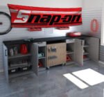 Snap-on Banner 2x8ft – Racing Car Flag, Tools, Garage Man Cave Wall Decor Sign