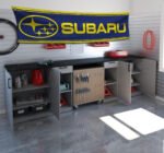 Subaru Banner 2x8ft – Car Show, Street Racing Flag, Man Cave Garage Wall Decor Sign