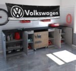 Volkswagen VW Banner 2x8ft – Tiguan Tayro Racing Car Show Flag, Man Cave Garage Wall Decor Large Sign