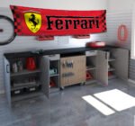 "Elevate your space with this Ferrari Racing Checkered Banner, the perfect décor piece for car enthusiasts and motorsport fans. Measuring 2x8 ft, this banner features the iconic Ferrari logo alongside bold checkered racing graphics, symbolizing the thrill and prestige of the racing world. Ideal for garages, man caves, workshops, or car shows, it brings a touch of Italian automotive excellence to any setting. Crafted from durable, high-quality materials, this banner is designed to withstand indoor and outdoor use, ensuring vibrant colors and long-lasting appeal. Celebrate Ferrari’s unparalleled legacy in Formula 1 and high-performance racing with this stylish and dynamic banner, a must-have for anyone who admires speed, luxury, and precision."