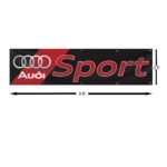 Brand-new, Packed in OPP Bag, Unopened & Unused Size: 60x240cm, 2’x8′, 24”x96” Material: High quality, durable and light weight polyester. The flag is single-ply, meaning the image can be seen on the opposite side as a mirror image. 10 Grommets, double stitched edges for durability Digital Print, for indoor and outdoor use Great for use outdoors or indoor. Suitable for proudly displaying in public, bulidings, companies, outdoors, playgrounds, roadsides, room, office, school, Anywhere you want to show.