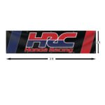 Honda HRC 2x8 ft Banner Car Racing Flag Show Garage Man Cave Wall Decor Sign