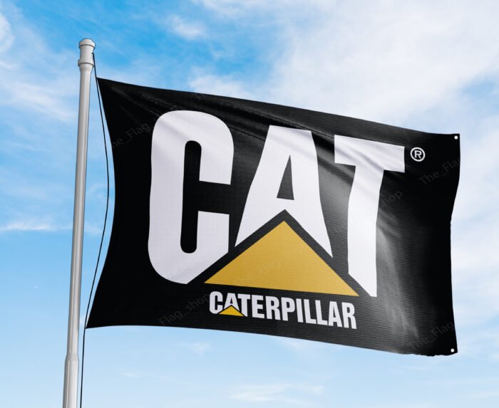 caterpillar flag banner 3x5ft