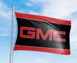 GMC Flag Banner 3x5Ft Car Shop Garage Workshop Flag Man Cave Wall Decor Sign