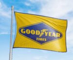 Goodyear Tires Banner 3x5 ft Car Show Garage Sign Man Cave Wall Decor Flag