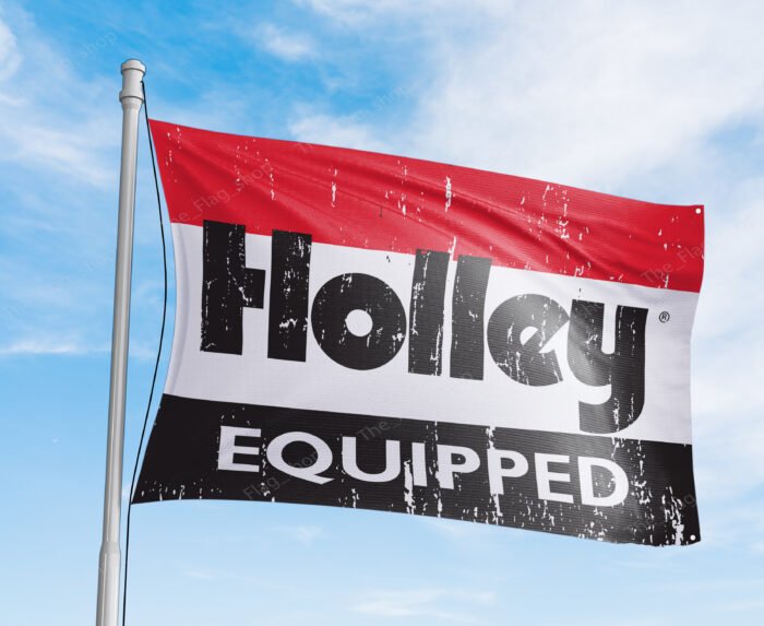 Holley Original Banner Flag 3x5ft Auto Parts Car Garage Man Cave Wall Decor Sign