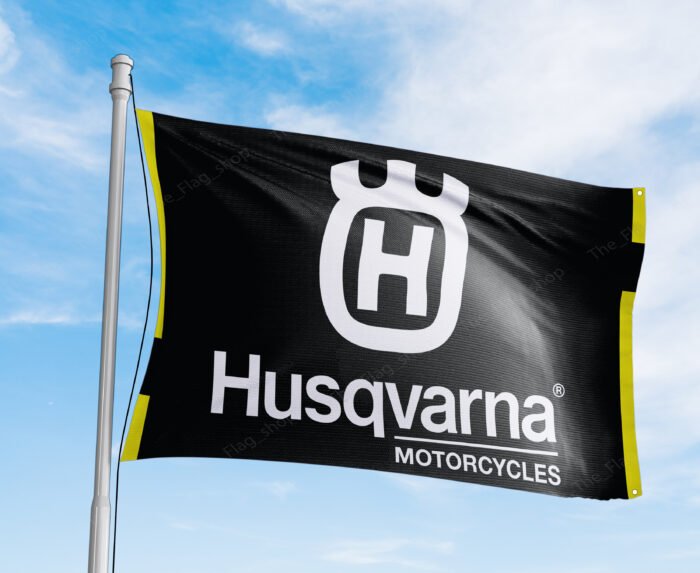 Husqvarna Banner Flag 3x5ft Tools Shop Workshop Garage Man Cave Wall Decor Sign