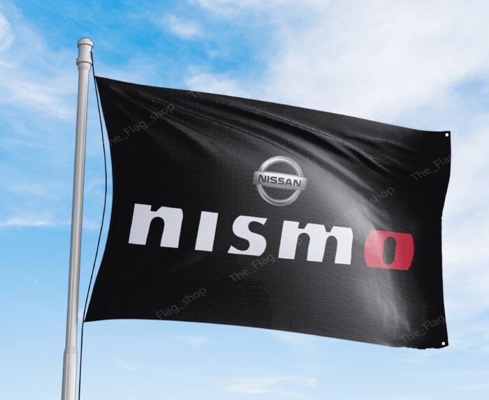 Nissan Nismo Flag 3x5 FT – NISMO Racing Sport Speed Car Banner for Man Cave & Show Display