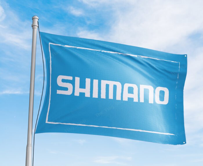 Shimano 3x5ft Flag – Fishing Banner, Bike Equipment, Man Cave Wall Decor, Garage Sign