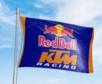 Redbull KTM 3x5 FT Banner Motorcycle Racing Flag Show Garage Man Cave Wall Decor