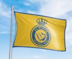 AL Nassr FC Saudi 3x5 ft Fan Flag - Cristiano Ronaldo Football Club Banner Soccer Room Wall Decor