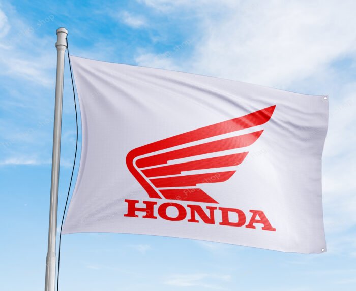 Honda 3x5ft Flag Racing Banner Garage Workshop Man Cave Wall Decor Sign