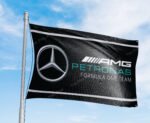 Mercedes Benz AMG Flag 3x5 Ft Petronas Formula One Team Man Cave Wall Banner