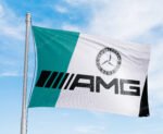 Mercedes Benz AMG 3x5ft Flag Racing Banner Car Show Garage Man Cave Wall Decor