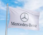 Mercedes Benz Flag 3x5ft AMG Racing Banner Car Show Garage Man Cave Wall Decor