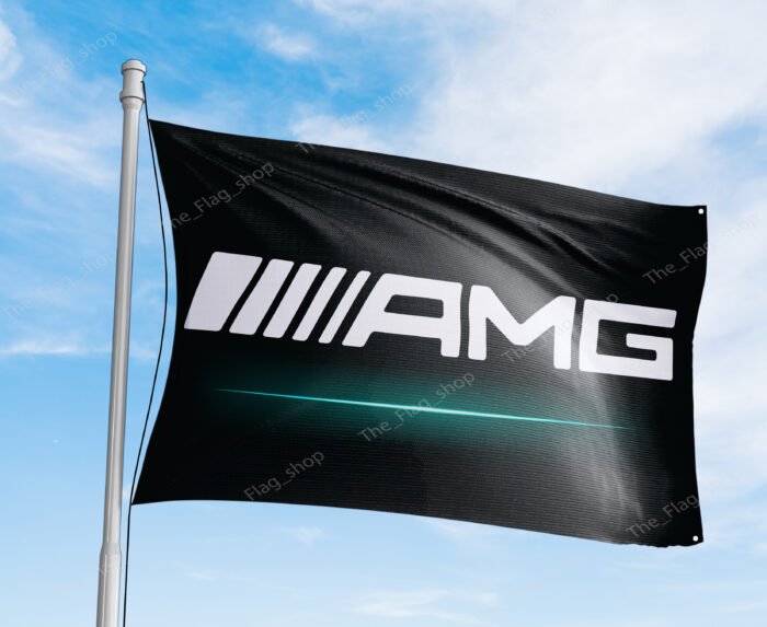 Mercedes Benz AMG 3x5ft Flag Racing Banner Car Show Garage Man Cave Wall Decor