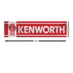 Kenworth Banner 2X8Ft Trucks Big Rig RUMPUS Flag Garage Man Cave Wall Decor Sign